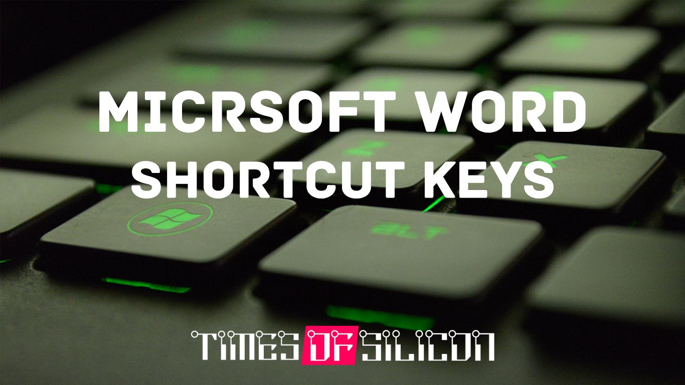 ms word shortcut keys