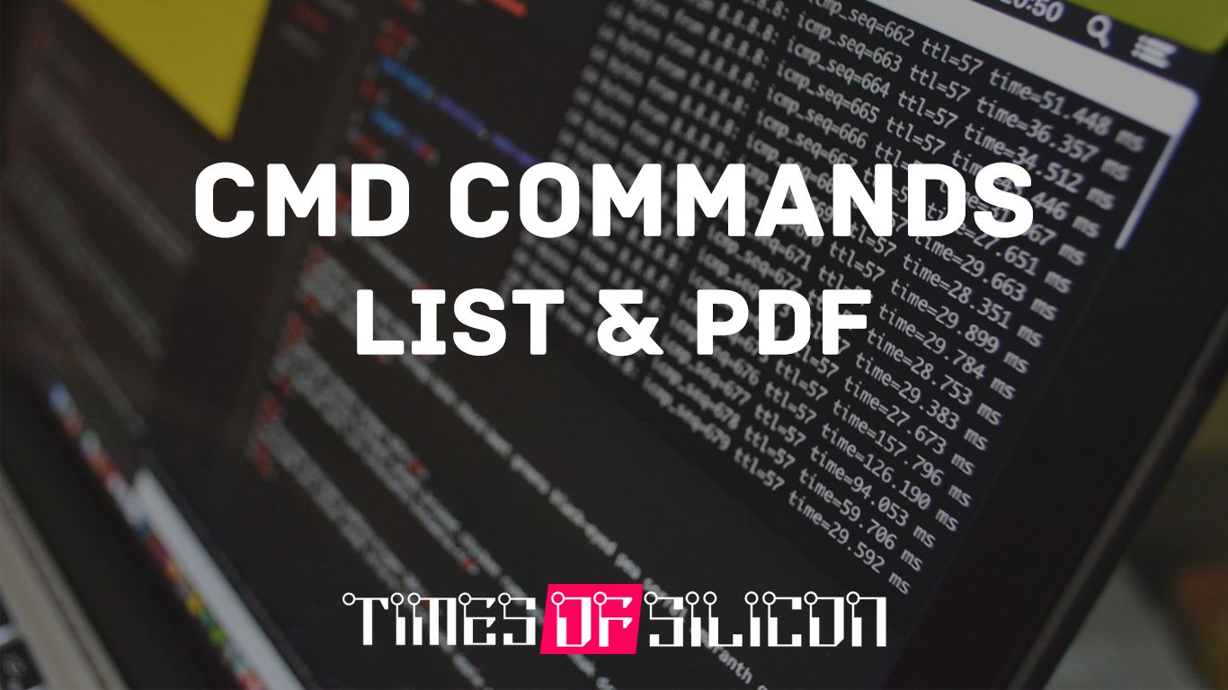 cmd commands pdf and list