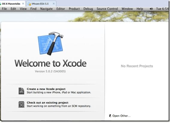 welcome to xcode windows
