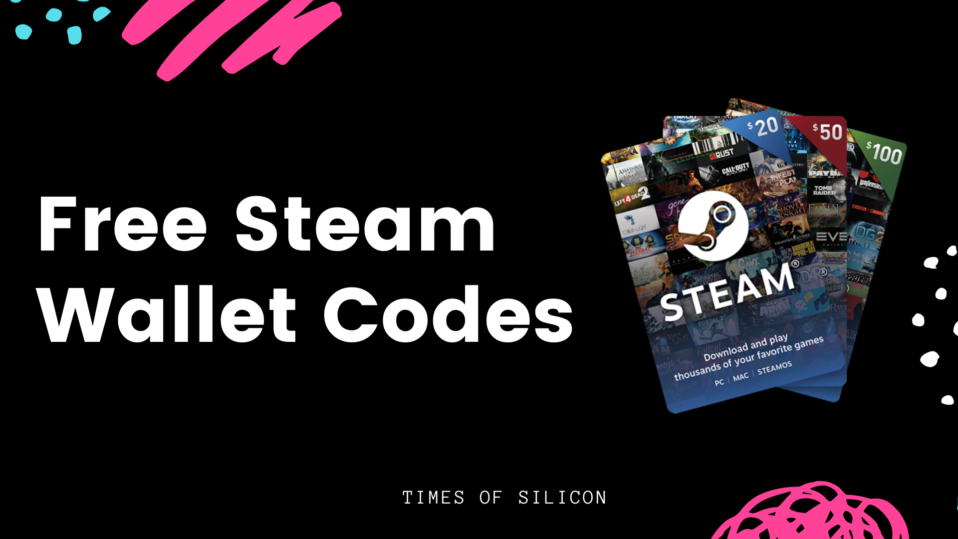 free steam wallet codes